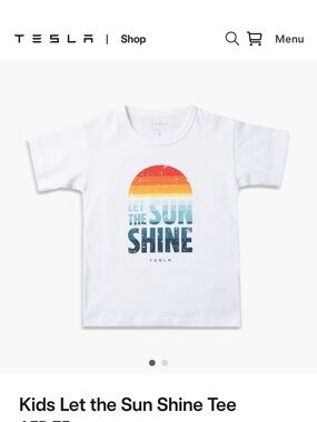 TESLA Kids Tee